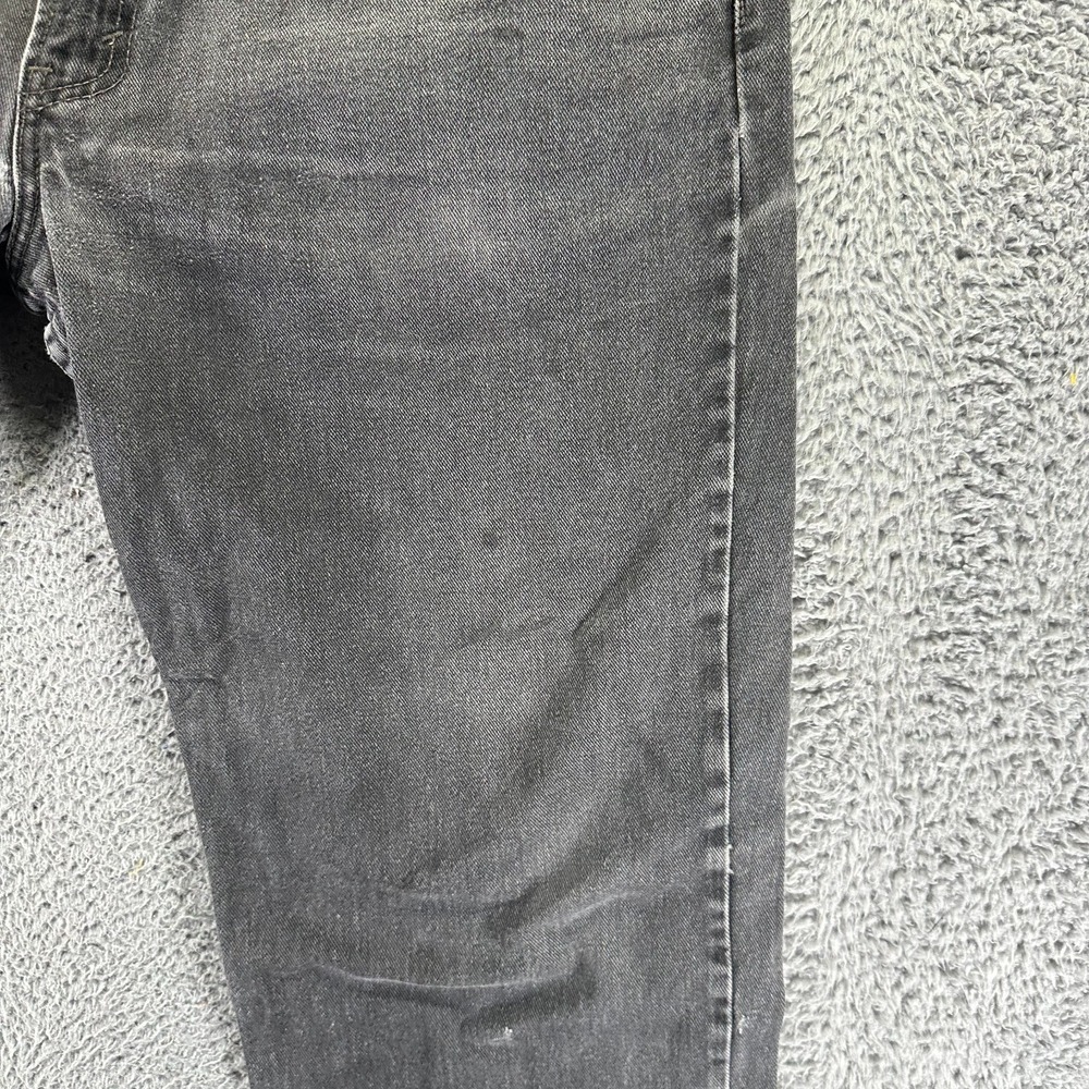 Vintage Levi's 550 Jeans Mens 37x27 Black Cotton Denim Straight Workwear Relaxed - Picture 3 of 12